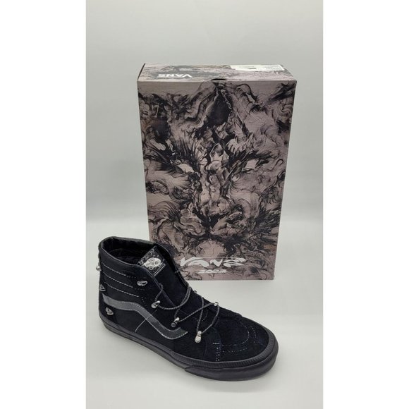 VANS Sk8-Hi Echo DX HuaTunan 'Year Of The Tiger' Sneakers VN0A7Q5OBLK - Picture 2 of 12